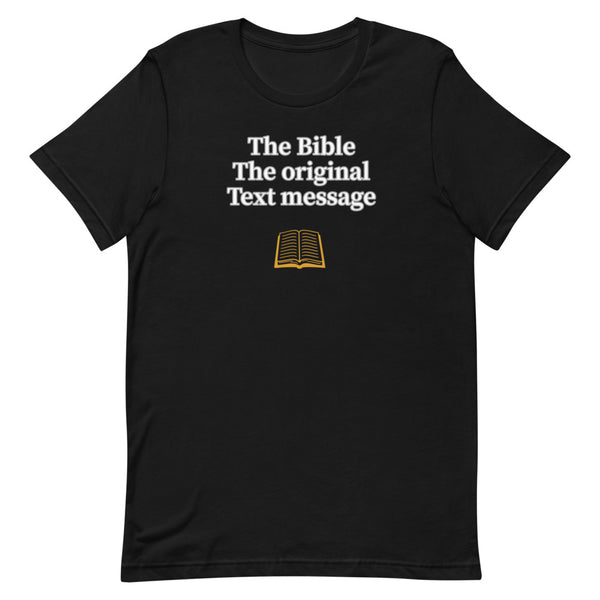 Bible text message - Short-Sleeve Unisex T-Shirt