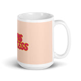 JESUS PRINCESS - White glossy mug